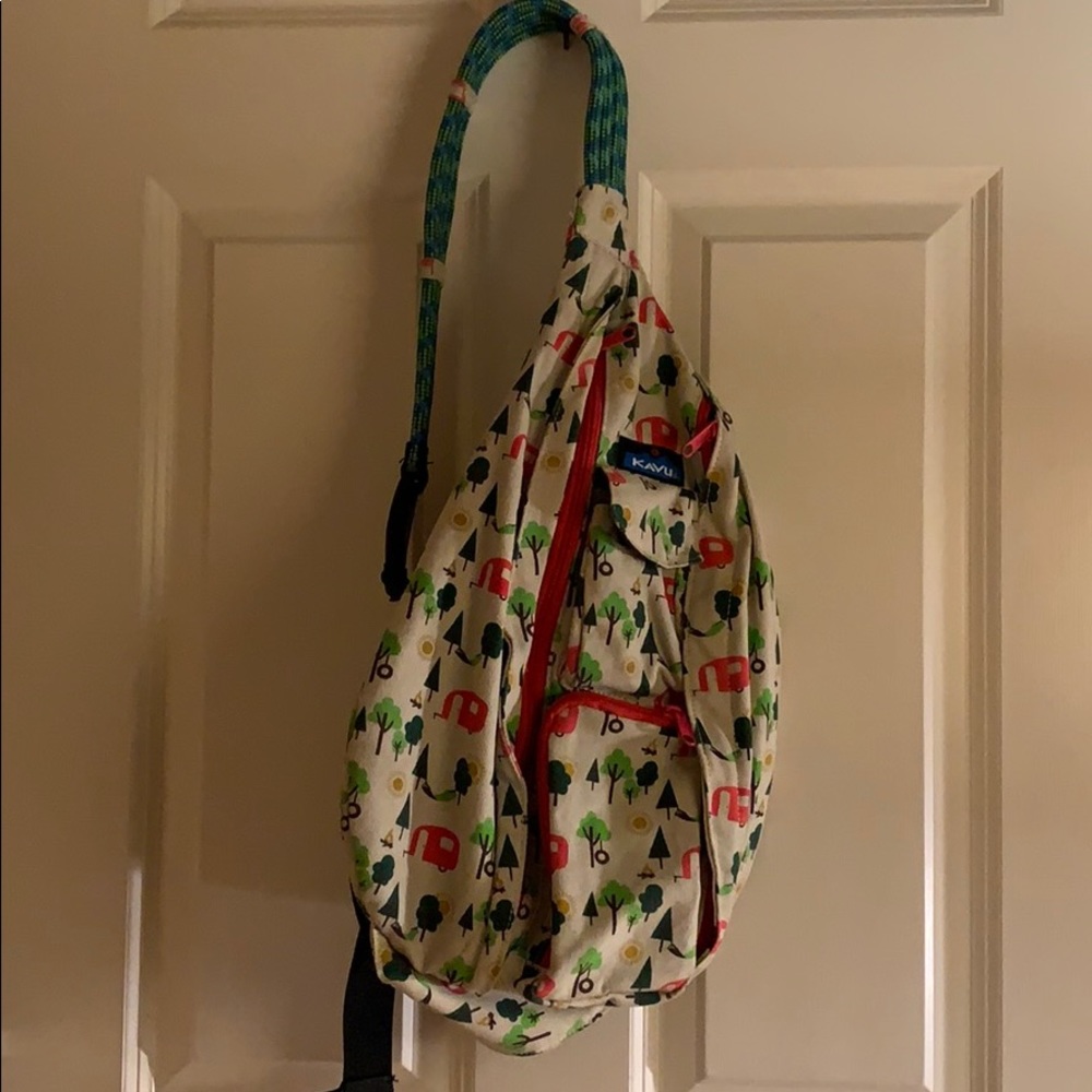 Kavu Rope Bag - Camping Print